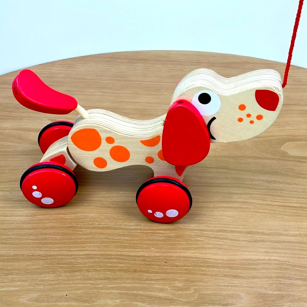 Hape Wooden Dog Pull Toy